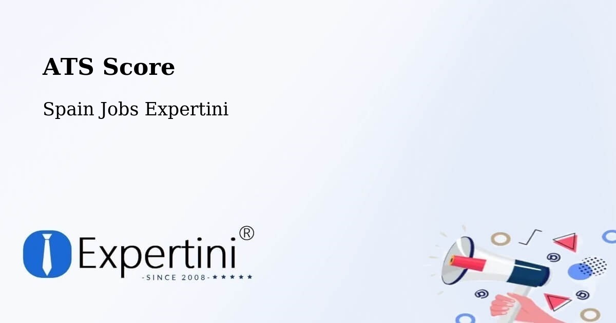 Resume ATS Score & Job Description Match Tool – Humanes - Spain Jobs Expertini